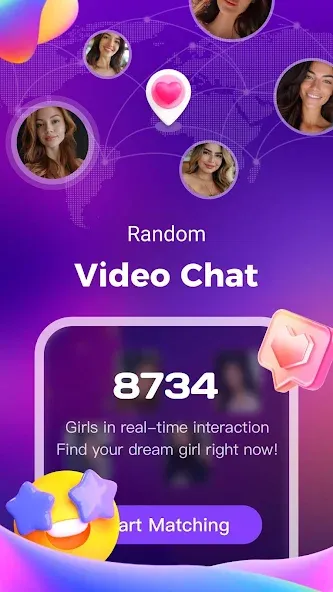 Lumi - online video chat screenshot 1
