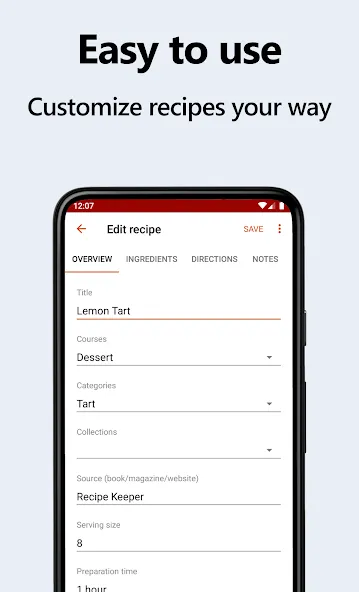 Recipe Keeper screenshot 5