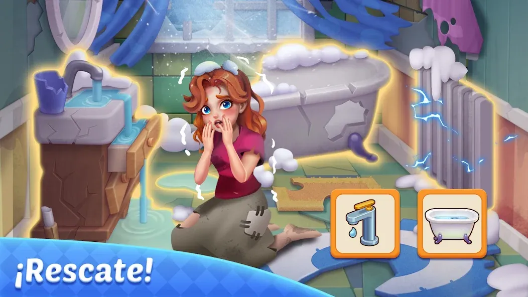 Triple Family 3D - Match Story screenshot 3