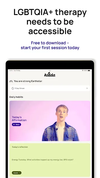 Kalda LGBTQIA+ Mental Health screenshot 8