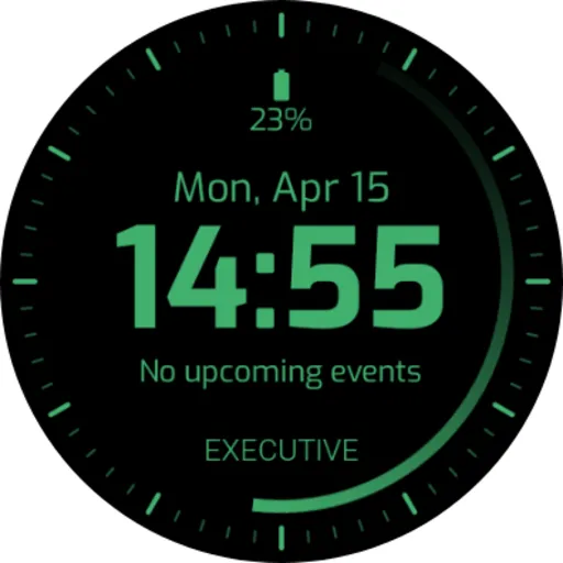 EXD036: Digital Watch Face screenshot 25
