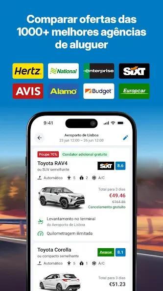DiscoverCars Aluguel Carros screenshot 2