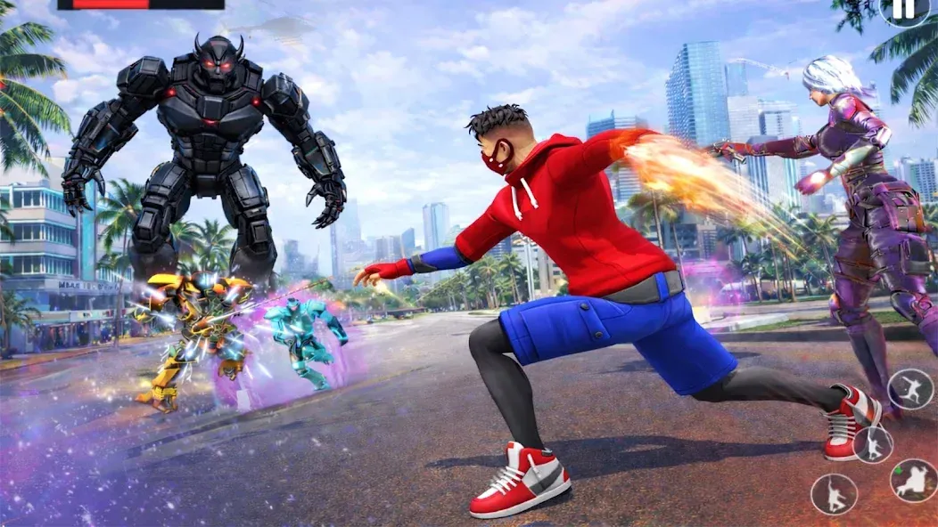 Spider Rope Hero: City Rescue screenshot 2