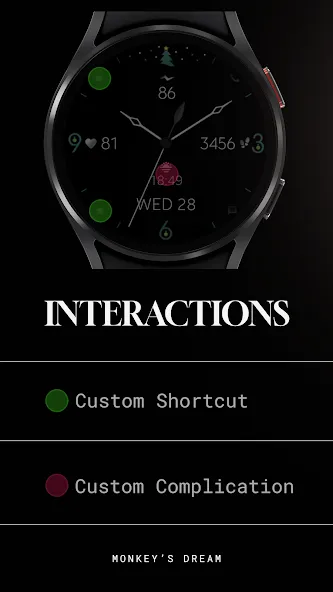Minimal Christmas Watch Face screenshot 8