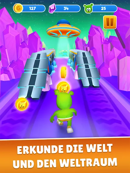 Gumibär run-Endlose Laufspiele screenshot 11