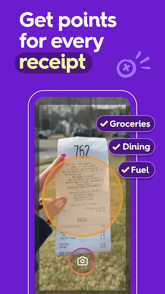 Fetch: Receipts For Gift Cards screenshot 2