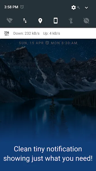 NetSpeed Indicator screenshot 2