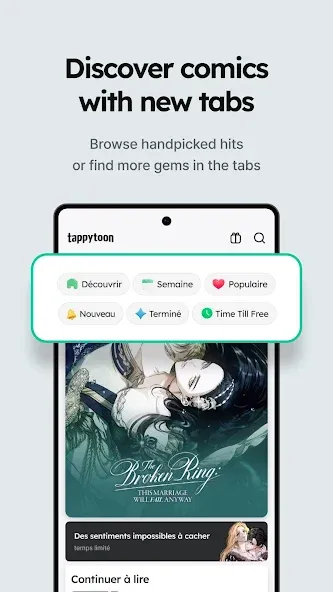 Tappytoon Comics, Webtoons, BD screenshot 3