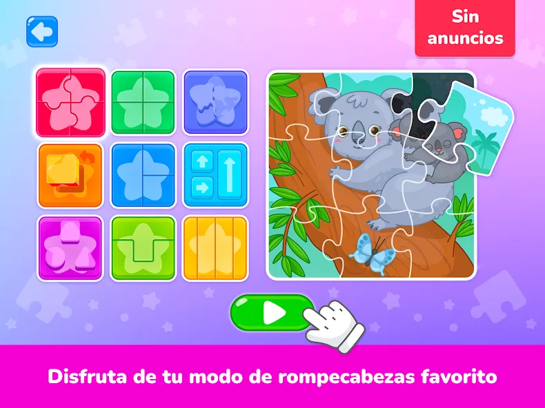 Puzzles: juegos para niños 3+ screenshot 6
