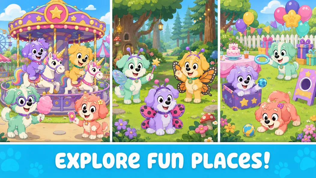 Blue Puppy: Play With Us screenshot 4