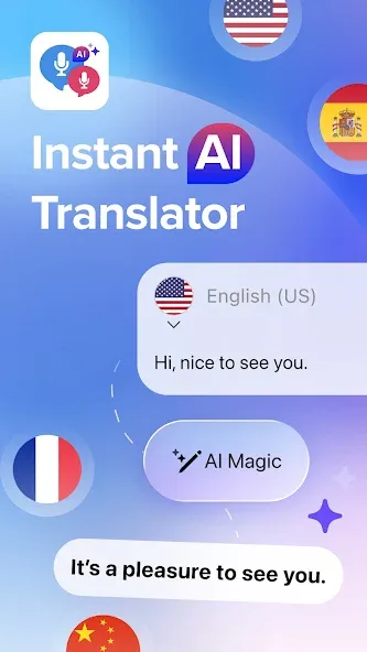 Talk & Translate AI Translator screenshot 1