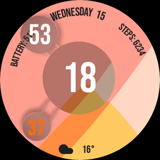 Minimal Watch Face MB363 screenshot 26