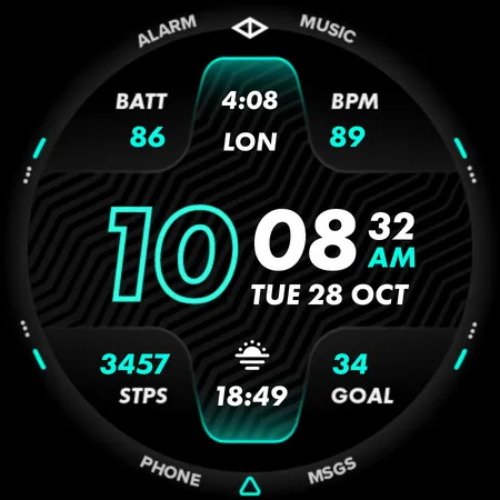 Stratos: Digital Watch Face screenshot 30
