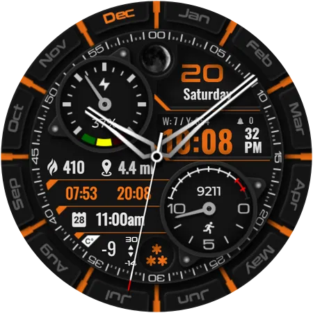 it-M002_Quantum Watch Face screenshot 26