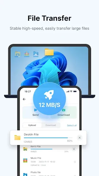 DeskInリモートデスクトップ:スマホからPC操作 screenshot 4