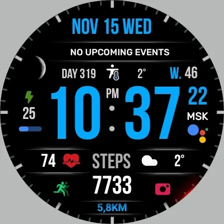 Super INF MOD V2 Watch Face screenshot 31