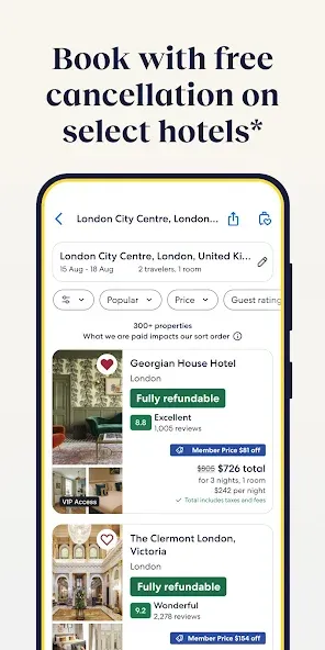 Expedia: Hotels, Flights, Cars screenshot 7