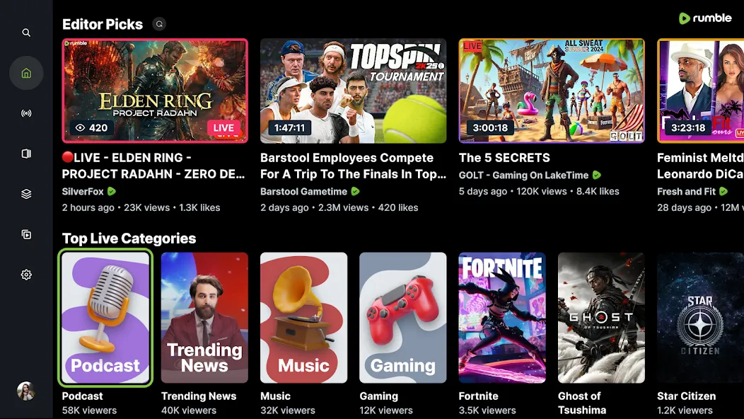 Rumble: Stream & Watch Videos screenshot 22