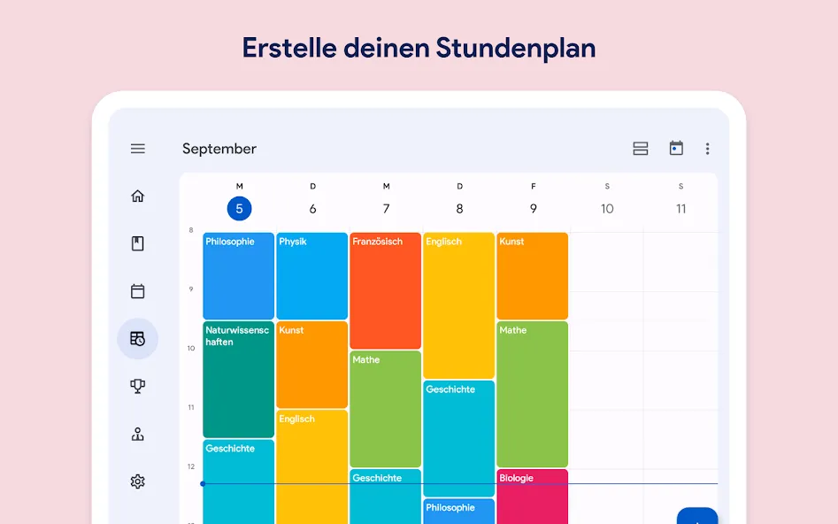 Schulplaner und Stundenplan screenshot 8