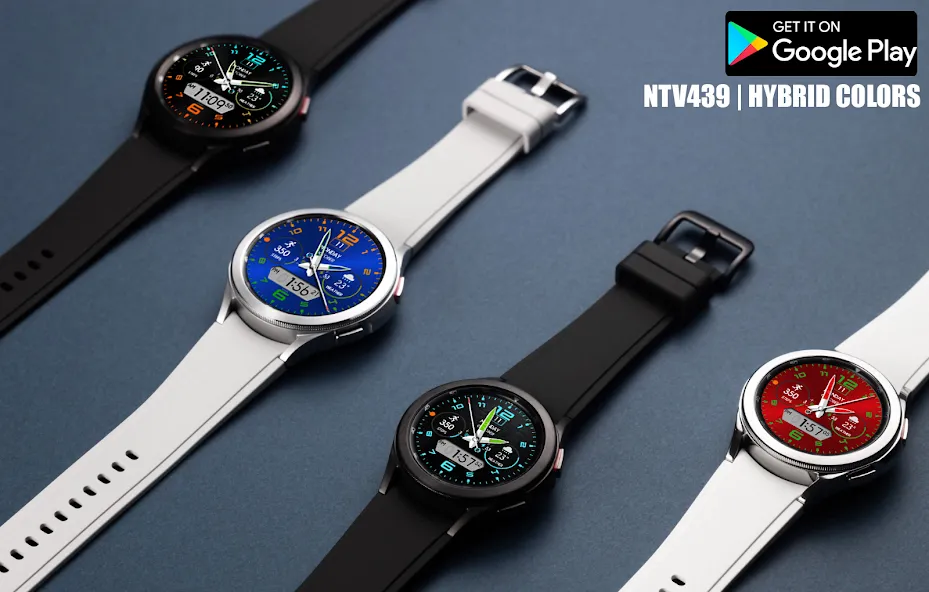NTV439 - Hybrid watch face screenshot 9