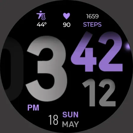 Digital Basic 4 Wear OS 5+ screenshot 37