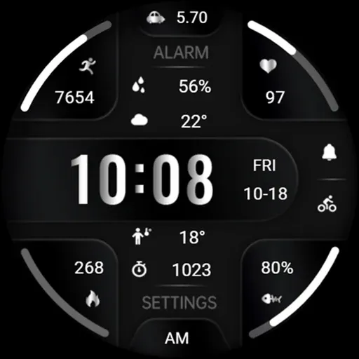 ZKin Watch Symmetrical Gray screenshot 8