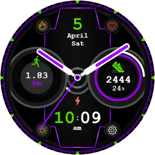 Hybrid VitalVibe Watch Face screenshot 14