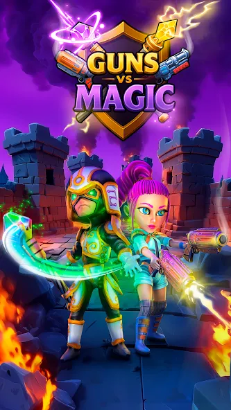 Guns vs Magic - Roguelite RPG screenshot 1