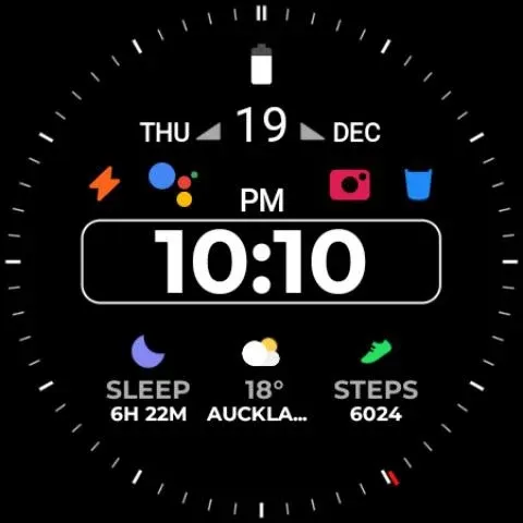 Night ver 58 - watch face screenshot 21