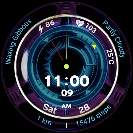 2026 Portal Wear OS Watch Face screenshot 13