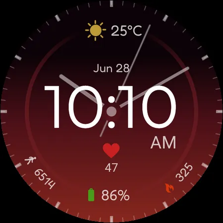 Aurora Horizon Watch Face screenshot 7