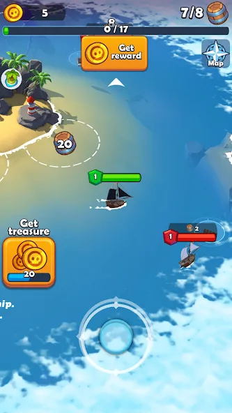 Pirate Raid - Caribbean Battle screenshot 6