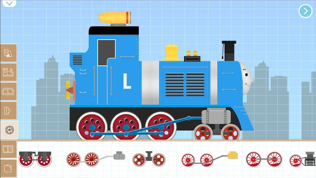 Brick Train Spiel für Kinder screenshot 1