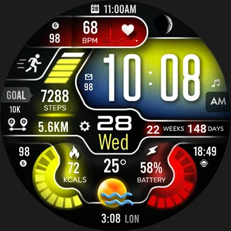 ML2U 258 Watch Face screenshot 27