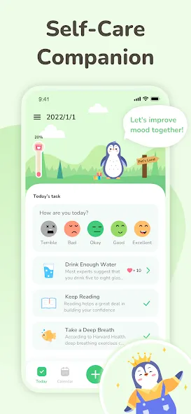 Mood Tracker: Self-Care Habits screenshot 1