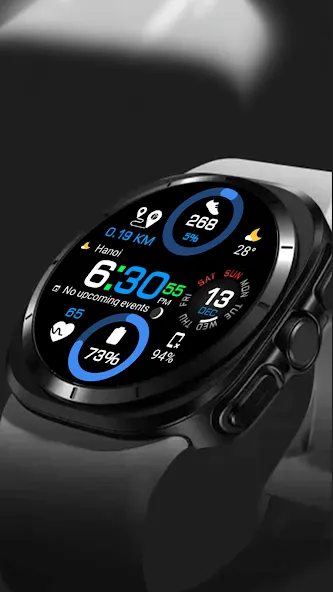 Digital Color WearOS NTV570 screenshot 12