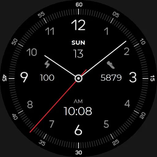 Regarder Minimal 64 Watch Face screenshot 1