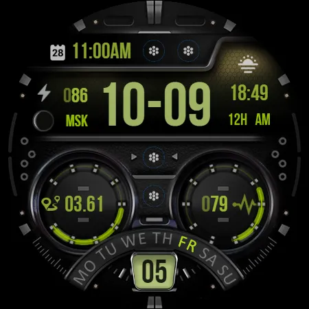 KF138 Watch face screenshot 13