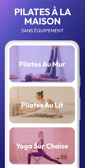 Pilates à la Maison - Fitness screenshot 1