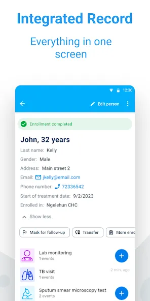 DHIS2 Capture screenshot 6