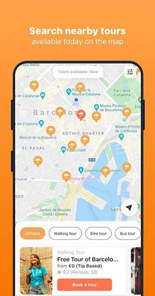 Freetour.com - travel app screenshot 3