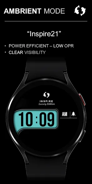 Modern Digital Watch Face IN21 screenshot 3
