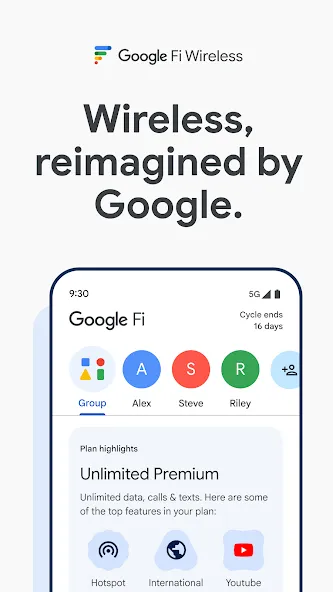Google Fi Wireless screenshot 1