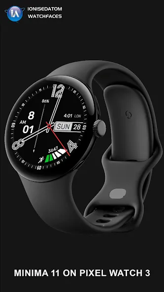 Minima 11 Minimal Watchface screenshot 1