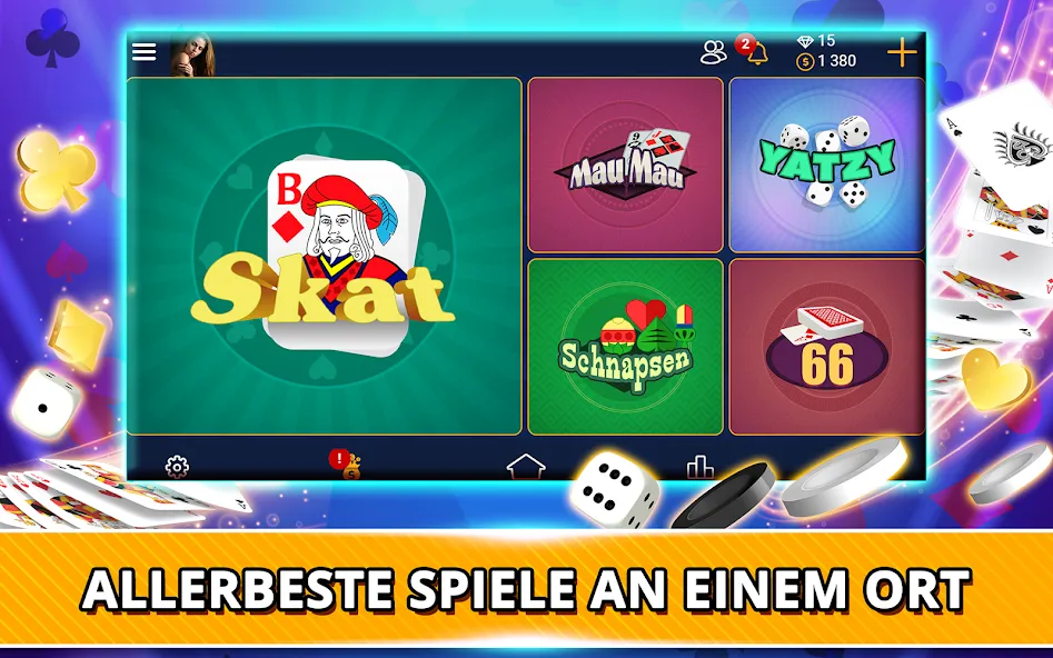 Skat, Backgammon, Mau Mau screenshot 9