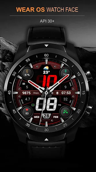 WFP 328 Hybrid watch face screenshot 7