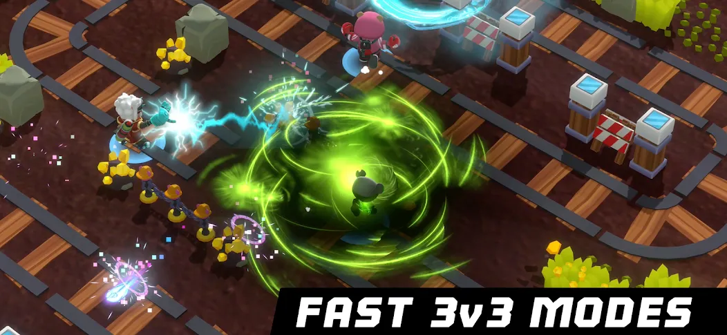 BATTLE BEARS HEROES Mini MOBA screenshot 6