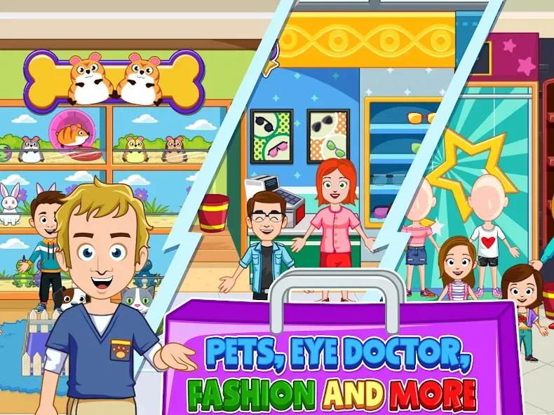 My Town : Shopping Mall screenshot 9