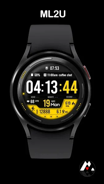 ML2U 101 Watch Face screenshot 3