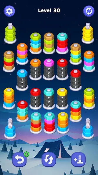 Nut Puzzle - Nut Sort Games screenshot 8
